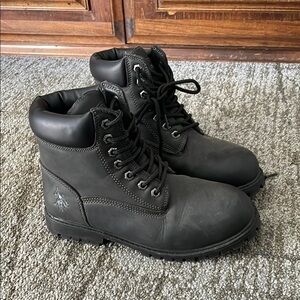 U.S. Polo Assn. Men's Black Boots